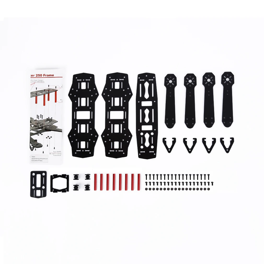 Hot New Glass Fiber 4 Axis 250mm FPV Quadcopter Mini H Quad Frame Kit for QAV250
Hot New Glass Fiber 4 Axis 250mm FPV Quadcopter Mini H Quad Frame Kit for QAV250