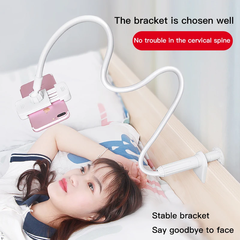 Universal 360 Rotating Flexible Arm Phone Holder Desktop Bed Lazy Tablet Clip Bracket Mobile Stand Support For iPhone Samsung
Universal 360 Rotating Flexible Arm Phone Holder Desktop Bed Lazy Tablet Clip Bracket Mobile Stand Support For iPhone Samsung