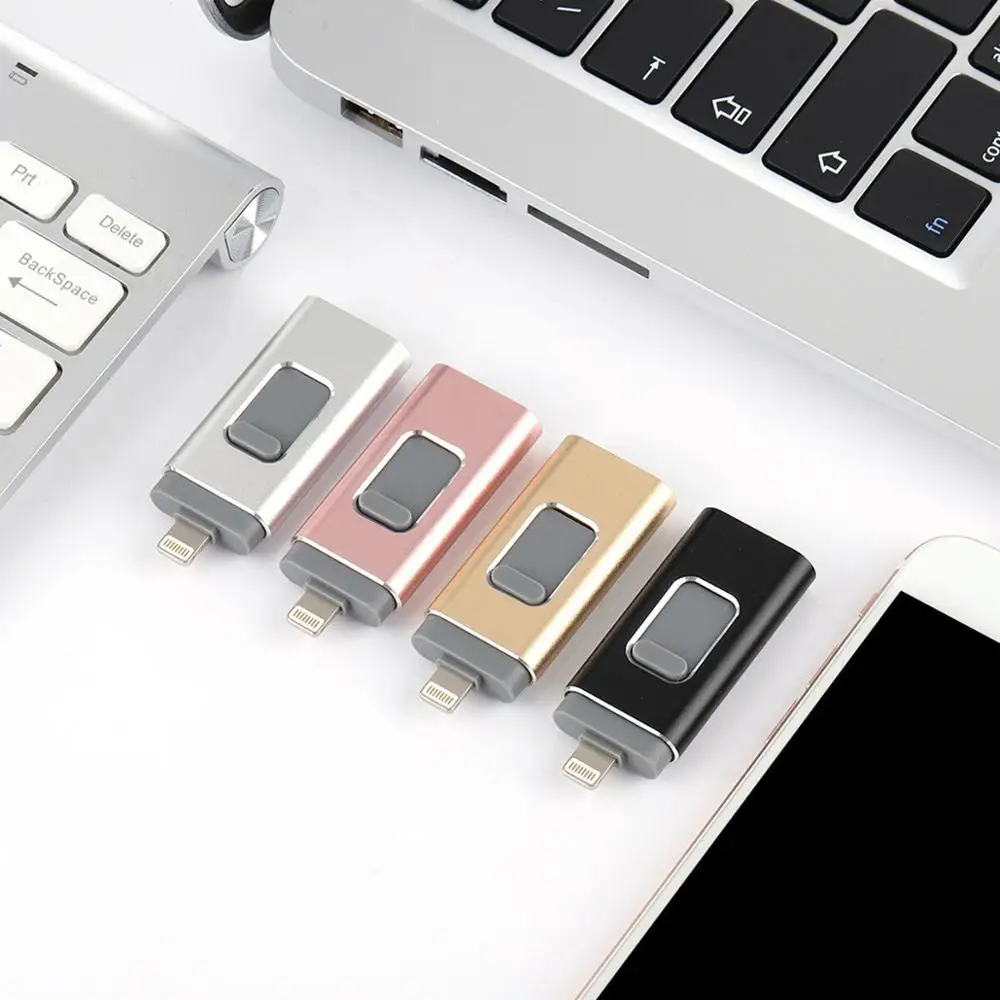 OTG 256GB 128GB Pen drive 32GB Flash Drive 64GB external storage memory stick 16GB For iphone 7 7 Plus 6 6s Plus 5S ipad
OTG 256GB 128GB Pen drive 32GB Flash Drive 64GB external storage memory stick 16GB For iphone 7 7 Plus 6 6s Plus 5S ipad