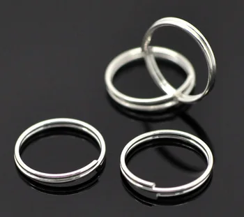 DoreenBeads Alloy Split Jump Rings Round silver color Plated 14mm( 4/8") Dia, 80 PCs
DoreenBeads Alloy Split Jump Rings Round silver color Plated 14mm( 4/8") Dia, 80 PCs