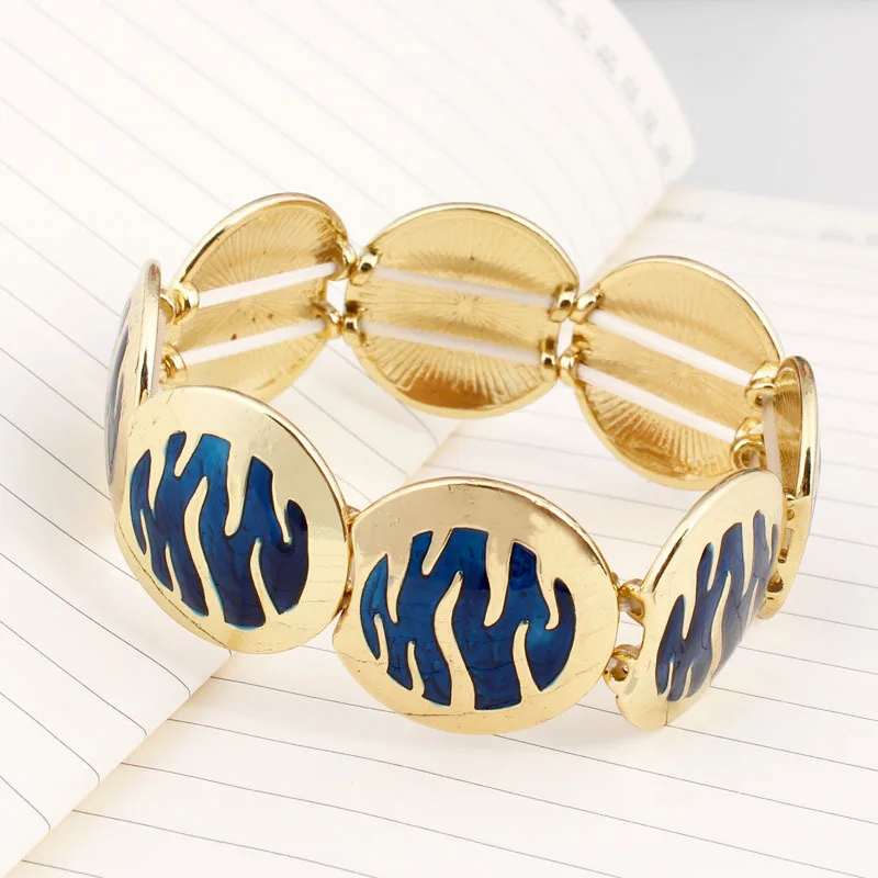 Top quality Elastic Bangles Alloy blue Enamel Round Bangle Fashion jewelry wholesale S72
Top quality Elastic Bangles Alloy blue Enamel Round Bangle Fashion jewelry wholesale S72