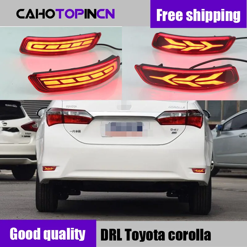 For Toyota Corolla Altis 2014 - 2018 Multi-function Car LED Rear Fog Lamp Bumper Light Brake Light Dynamic Turn Signal Reflector
For Toyota Corolla Altis 2014 - 2018 Multi-function Car LED Rear Fog Lamp Bumper Light Brake Light Dynamic Turn Signal Reflector