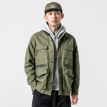 2019 spring new men's jacket loose Japanese trend printing tooling casual clothes windbreaker Japan Style
2019 spring new men's jacket loose Japanese trend printing tooling casual clothes windbreaker Japan Style