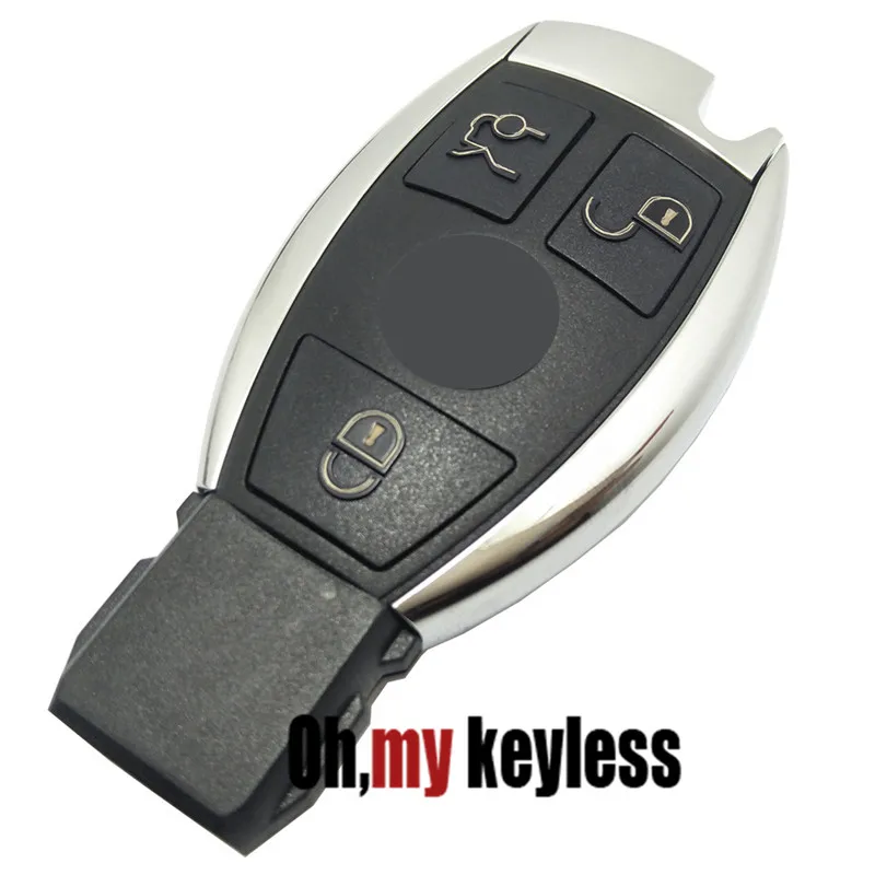 3 Buttons Keyless Entry Smart Remote Control Key Fob Case For Mercedes Benz Key fob shell with MB STAR LOGO
3 Buttons Keyless Entry Smart Remote Control Key Fob Case For Mercedes Benz Key fob shell with MB STAR LOGO