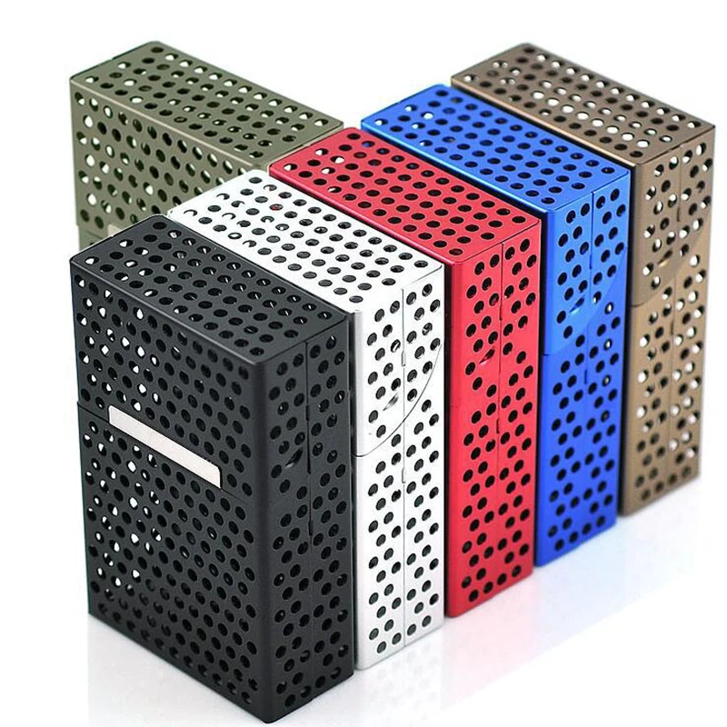 Holds 20 Cigarettes Personality Cigarette Case Fashion Cover Portable Man/Women Cigarette Box Sleeve Color Random
Holds 20 Cigarettes Personality Cigarette Case Fashion Cover Portable Man/Women Cigarette Box Sleeve Color Random