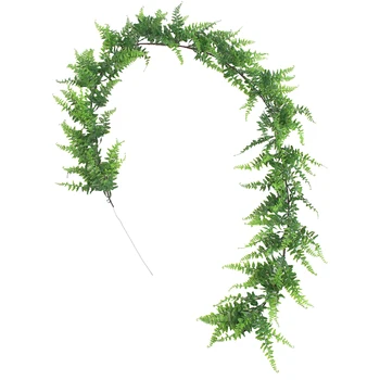 190cm Artificial Plant Vine Simulation Plastic Green Plant Fake Leaves Home Wedding Hotel Door Wall Ceiling Rattan Decoration
190cm Artificial Plant Vine Simulation Plastic Green Plant Fake Leaves Home Wedding Hotel Door Wall Ceiling Rattan Decoration