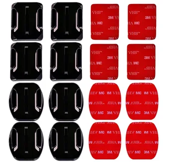 High quality for Gopro Accessories Mount 8pcs Flat Curved Mount 8pcs Adhesive for GoPro Hero 5 4 3 for Xiaomi for SJ4000 VP106P
High quality for Gopro Accessories Mount 8pcs Flat Curved Mount 8pcs Adhesive for GoPro Hero 5 4 3 for Xiaomi for SJ4000 VP106P