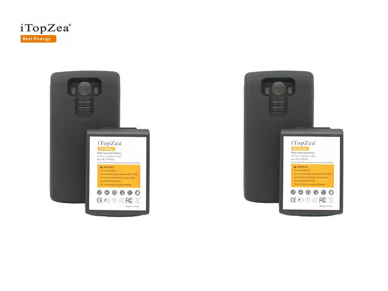 iTopZea 2x 8200mAh BL-51YF Battery For LG G4 H818 VS999 VS986 US991 F500 Extended Battery With Full Edge Protective TPU Case
iTopZea 2x 8200mAh BL-51YF Battery For LG G4 H818 VS999 VS986 US991 F500 Extended Battery With Full Edge Protective TPU Case