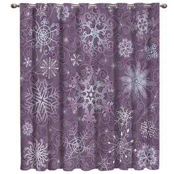 Purple Christmas Ice Flower Window Treatments Curtains Valance Window Curtains Dark Decor Bathroom Indoor Fabric Swag Window
Purple Christmas Ice Flower Window Treatments Curtains Valance Window Curtains Dark Decor Bathroom Indoor Fabric Swag Window
