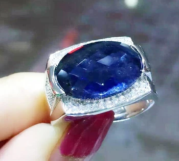 Men ring Natural and real sapphire rings 925 sterling silver Fine gems jewelry 11ct gem For men jewelry #XY18080202
Men ring Natural and real sapphire rings 925 sterling silver Fine gems jewelry 11ct gem For men jewelry #XY18080202