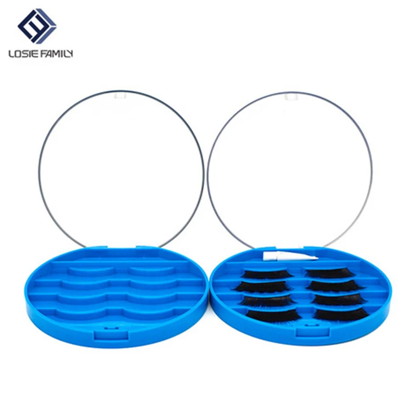 Eye Lashes Case Eyelash Box Plastic 4 Pairs Sample False Eyelash Storage Round Shape Makeup Too Kit Blue Colors
Eye Lashes Case Eyelash Box Plastic 4 Pairs Sample False Eyelash Storage Round Shape Makeup Too Kit Blue Colors