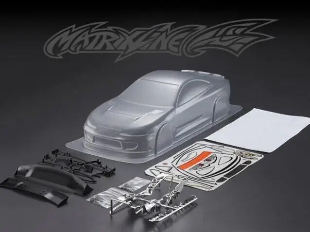 YUKALA 1/10 unpainted PC clear body shell S15 for 1/10 RC racing on-road drift car width:190mm
YUKALA 1/10 unpainted PC clear body shell S15 for 1/10 RC racing on-road drift car width:190mm