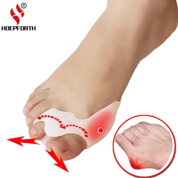 Daily Silicone Gel Foot Toe Separator Thumb Hallux Valgus Protector Bunion Adjuster Bicyclic Thumb Orthopedic Braces Correct
Daily Silicone Gel Foot Toe Separator Thumb Hallux Valgus Protector Bunion Adjuster Bicyclic Thumb Orthopedic Braces Correct