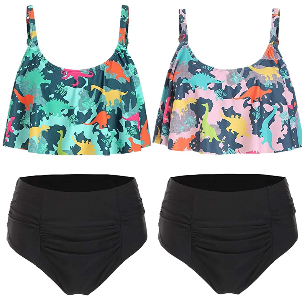 2019 New fashion Women's Bikini Suit Swimming Suit High-waist Dinosaur Printed Swimming Suit Beach Swimming Suit Women A30417
2019 New fashion Women's Bikini Suit Swimming Suit High-waist Dinosaur Printed Swimming Suit Beach Swimming Suit Women A30417