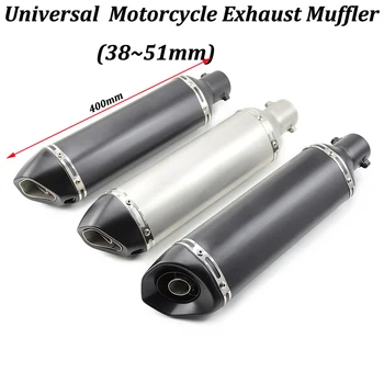 420mm Motorcycle Escape Modified Moto Tail Pipe Round 51mm For F800GS F700GS F650GS ZX-6R ZX-10R R1 Z900
420mm Motorcycle Escape Modified Moto Tail Pipe Round 51mm For F800GS F700GS F650GS ZX-6R ZX-10R R1 Z900