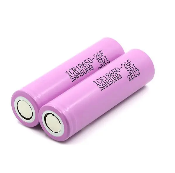 

2pcs/lot New 3.7V 2600mAh Rechargeable 18650 Li-ion Battery Original Lithium Battery For Samsung ICR18650 26F Batteries