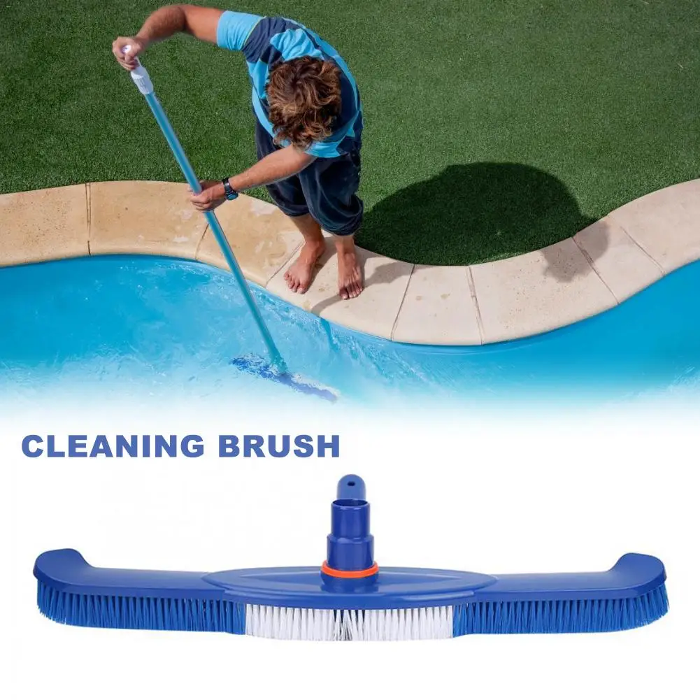 18Inch Swimming Pool Cleaning Brush Head Cleans Easily For Walls Tiles Floors Sleek Strong Bristles Pool Vacuum Cleaner
18Inch Swimming Pool Cleaning Brush Head Cleans Easily For Walls Tiles Floors Sleek Strong Bristles Pool Vacuum Cleaner