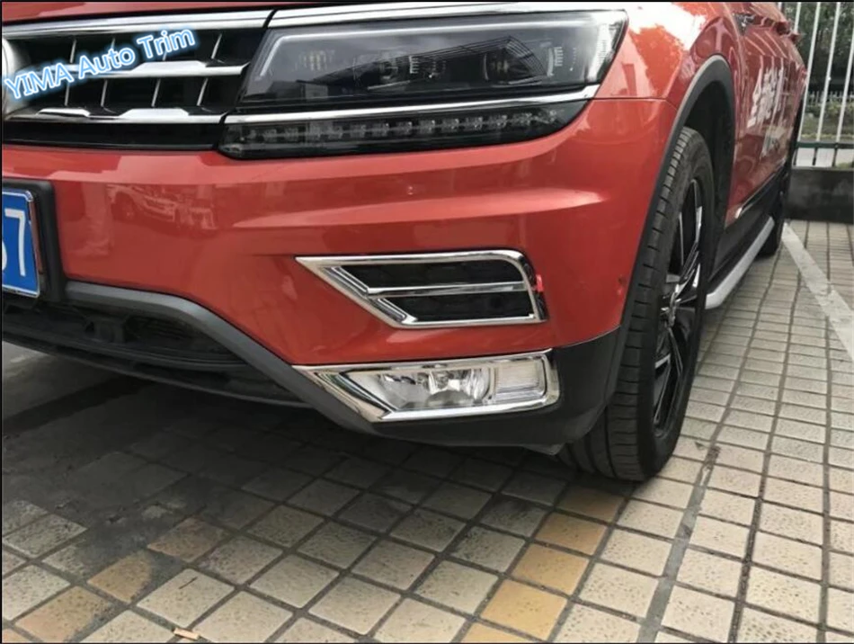 Lapetus Front Head Fog Lights Lamp Protector Cover Trim Decorative Strip 3 Choice ! ABS Fit For Volkswagen VW Tiguan 2016 - 2019
Lapetus Front Head Fog Lights Lamp Protector Cover Trim Decorative Strip 3 Choice ! ABS Fit For Volkswagen VW Tiguan 2016 - 2019