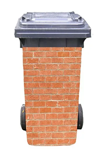 DIY Brick wall pattern Adhesive Removable Waterproof Sticker Decals Rubbish bin trash can Cover sticker 120liter 240liter
DIY Brick wall pattern Adhesive Removable Waterproof Sticker Decals Rubbish bin trash can Cover sticker 120liter 240liter