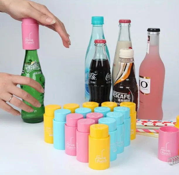 Beverage Bottle Drill Perforator Punch Tool Opener Universal Cap Punch creative bottle openers gadget
Beverage Bottle Drill Perforator Punch Tool Opener Universal Cap Punch creative bottle openers gadget