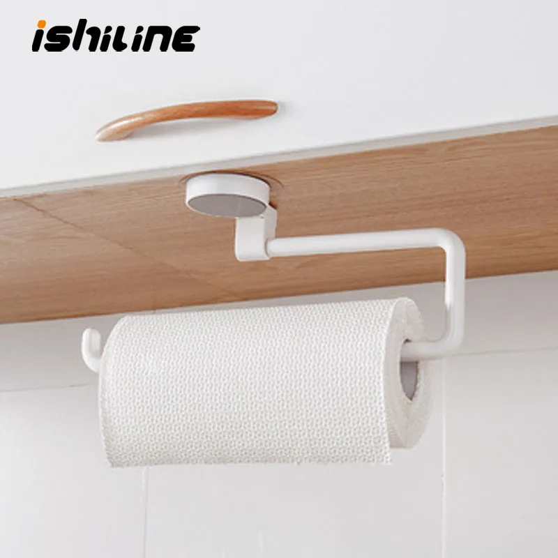 Kitchen Rack Free Punching Bathroom Towel Bar Paper Towel Rack Roll Holder Fresh-Keeping Rack Suction Cup Storage Rack
Kitchen Rack Free Punching Bathroom Towel Bar Paper Towel Rack Roll Holder Fresh-Keeping Rack Suction Cup Storage Rack