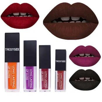 TREEINSIDE makeup matte lip gloss waterproof long lasting 30 colors liquid lipstick velvet matte sexy red brown lip tint TR005
TREEINSIDE makeup matte lip gloss waterproof long lasting 30 colors liquid lipstick velvet matte sexy red brown lip tint TR005