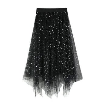 Makuluya 2019 Voile Velvet Sequined Beading Polka Dot Spot Fairy All-Match Pleated Fashion Women Female Summer Spring Skirts QW
Makuluya 2019 Voile Velvet Sequined Beading Polka Dot Spot Fairy All-Match Pleated Fashion Women Female Summer Spring Skirts QW