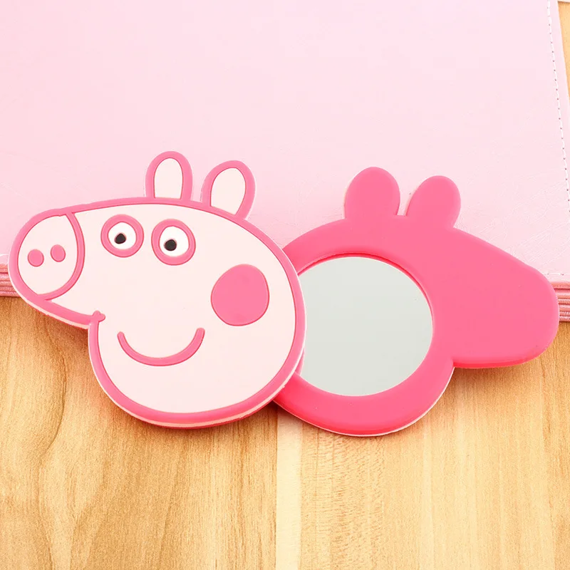Gift Silicone Cartoon Makeup Bear Pink Pig Child Cute Circular Colorful Style Pocket Cosmetic Round Hand Mirror
Gift Silicone Cartoon Makeup Bear Pink Pig Child Cute Circular Colorful Style Pocket Cosmetic Round Hand Mirror