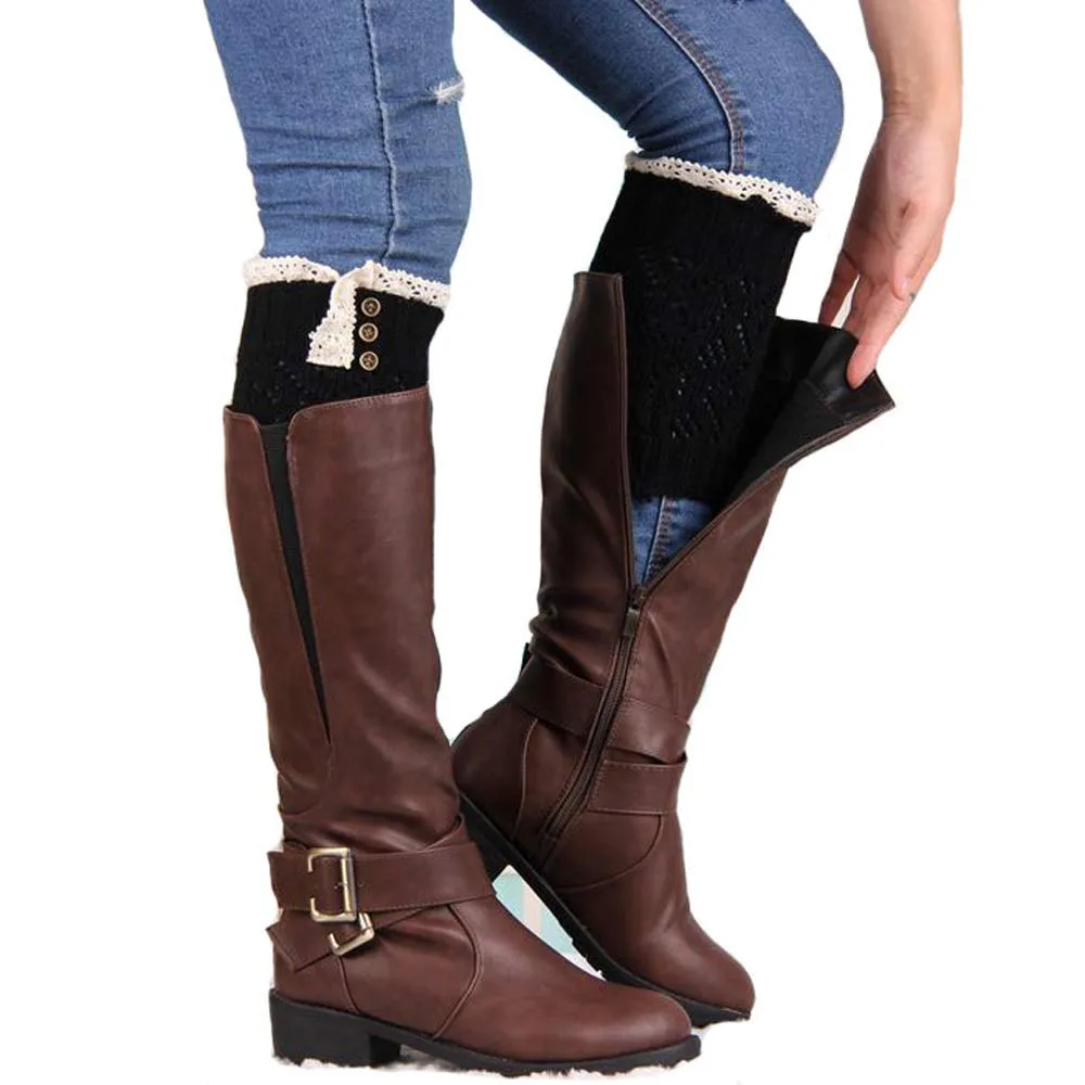 Women Lace Stretch Boot Leg Cuffs Boot Socks Knit Boot Socks Toppers Cuffs Retai Over Knee Socks Meias Winter Fall Fashion 2018
Women Lace Stretch Boot Leg Cuffs Boot Socks Knit Boot Socks Toppers Cuffs Retai Over Knee Socks Meias Winter Fall Fashion 2018