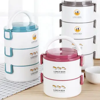 Multi-layer Thermal Lunch Box Stainless Steel Leak Proof Food Storage Container Useful
Multi-layer Thermal Lunch Box Stainless Steel Leak Proof Food Storage Container Useful