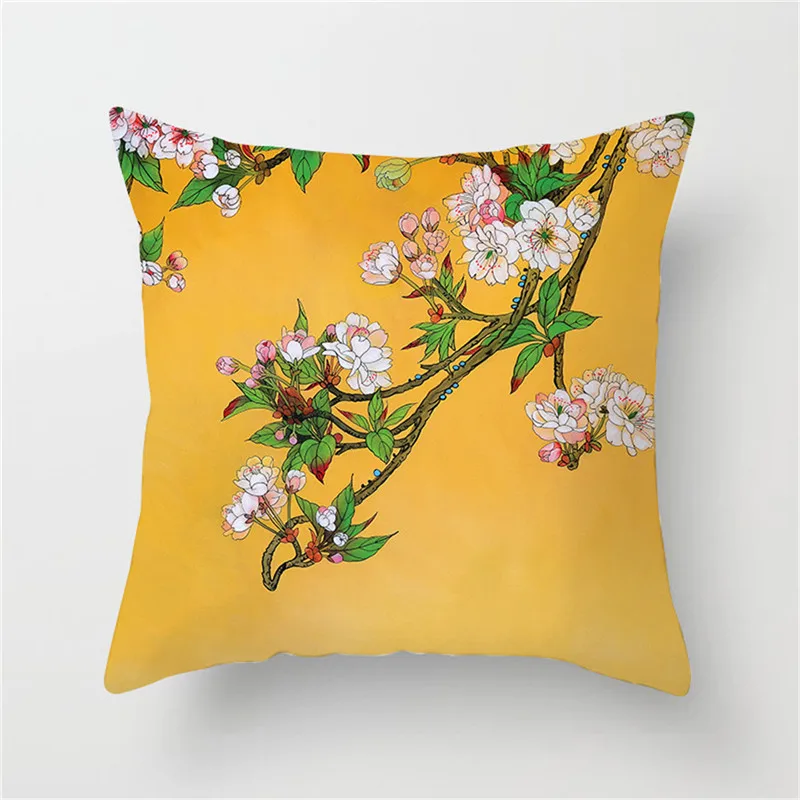 Fuwatacchi Flower Painting Cushion Cover Bird Tree Decor Throw Pillows Case Wedding Decoration Home Bed Decrative Pillows Cover
Fuwatacchi Flower Painting Cushion Cover Bird Tree Decor Throw Pillows Case Wedding Decoration Home Bed Decrative Pillows Cover