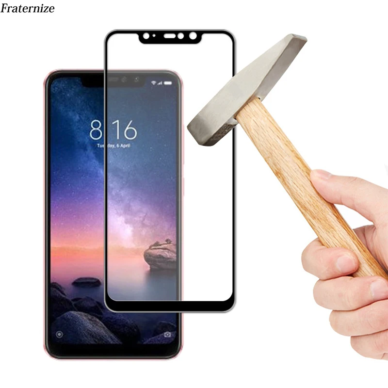 Full Cover Protective Tempered Glass For Xiaomi Redmi Note 6 Pro Glass Explosion-Proof Screen Protector Film 9H 2.5D
Full Cover Protective Tempered Glass For Xiaomi Redmi Note 6 Pro Glass Explosion-Proof Screen Protector Film 9H 2.5D