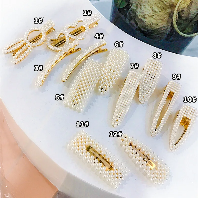 Simulation Plastic New high-bright Pearl Hairpin Female Card Bb Clip Side Clip G0513
Simulation Plastic New high-bright Pearl Hairpin Female Card Bb Clip Side Clip G0513