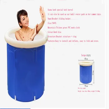 Inflatable Bathtub 75*75cm For Height Less Than 180cm And Weight Less Than 100Kg
Inflatable Bathtub 75*75cm For Height Less Than 180cm And Weight Less Than 100Kg