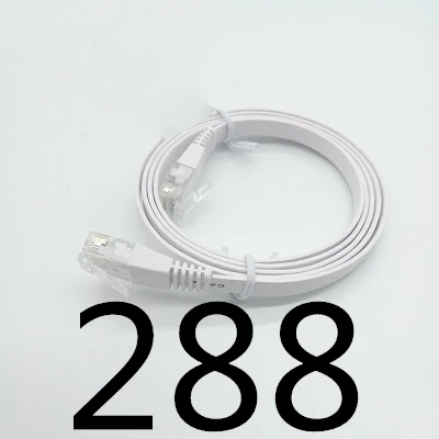 288# MEIBAI CAT5 Flat Ethernet Cable Networking Ethernet Patch Cord LAN Cable CAT5
288# MEIBAI CAT5 Flat Ethernet Cable Networking Ethernet Patch Cord LAN Cable CAT5