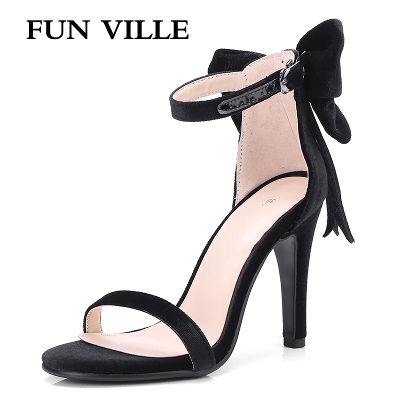 FUN VILLE 2018 Summer Women's sandals Fashion Ladies High Heels shoes Suede Female Open toe Sandals Women's Shoes Party shoes
FUN VILLE 2018 Summer Women's sandals Fashion Ladies High Heels shoes Suede Female Open toe Sandals Women's Shoes Party shoes