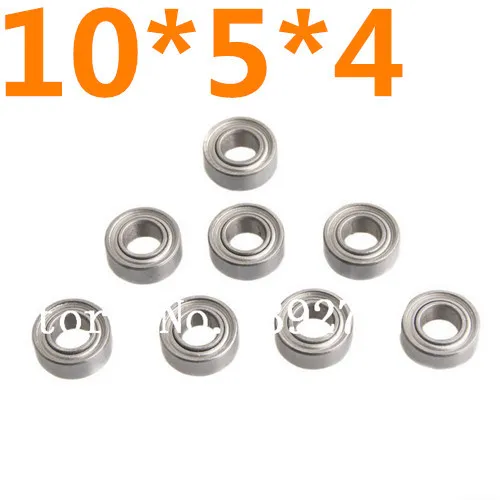 8pcs/set 86694 HSP Parts Ball Bearings Steel Upgraded 02139 10*5*4mm Himoto 31044 For 1/10 1/16 RC Model Car Truck Buggy
8pcs/set 86694 HSP Parts Ball Bearings Steel Upgraded 02139 10*5*4mm Himoto 31044 For 1/10 1/16 RC Model Car Truck Buggy