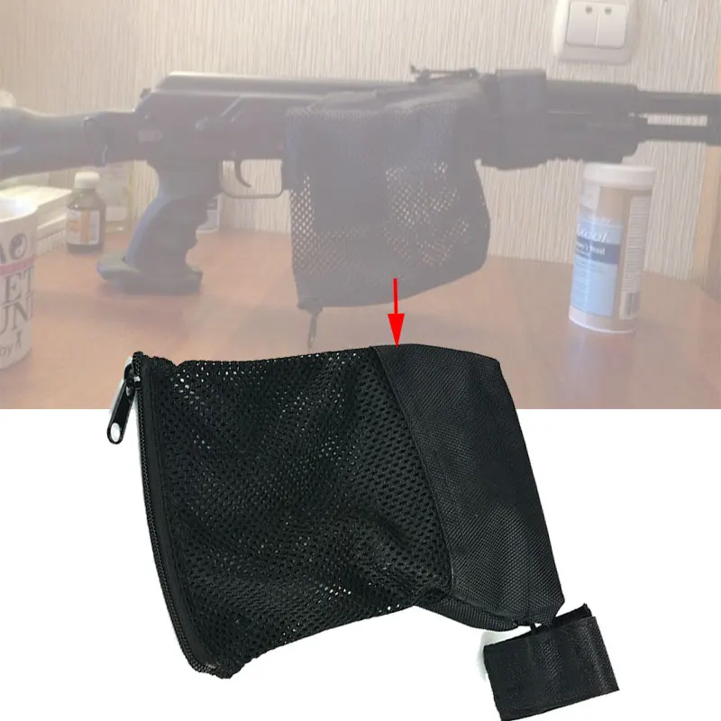 Hunting Accessories Nylon Mesh Black Tactical AR 15 Ammo Brass Shell Catcher Zippered Closure Quick Unload
Hunting Accessories Nylon Mesh Black Tactical AR 15 Ammo Brass Shell Catcher Zippered Closure Quick Unload