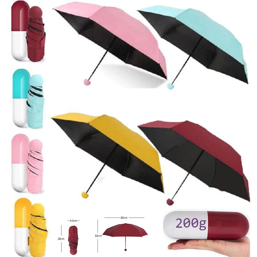 Mini Pocket Umbrella Women UV Small Umbrellas 200g Rain Women Waterproof Men Sun Parasol Convenient Girls Travel Parapluie Kid
Mini Pocket Umbrella Women UV Small Umbrellas 200g Rain Women Waterproof Men Sun Parasol Convenient Girls Travel Parapluie Kid