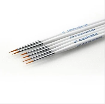 Detail Paint Brush Set - 6 Miniature Art Brushes Watercolor for Fine Detailing & Art Painting
Detail Paint Brush Set - 6 Miniature Art Brushes Watercolor for Fine Detailing & Art Painting