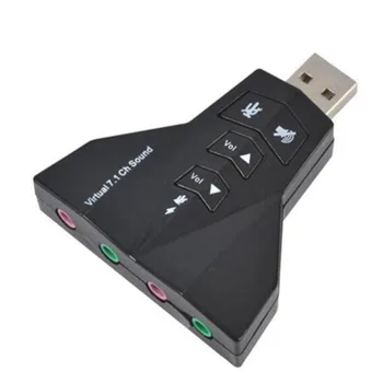Etmakit Microphone MIC Headset 7.1 Ch 3D Audio Card Converter Double Sound Card Virtual 7.1 Channel USB 2.0 Audio Adapter Dual
Etmakit Microphone MIC Headset 7.1 Ch 3D Audio Card Converter Double Sound Card Virtual 7.1 Channel USB 2.0 Audio Adapter Dual