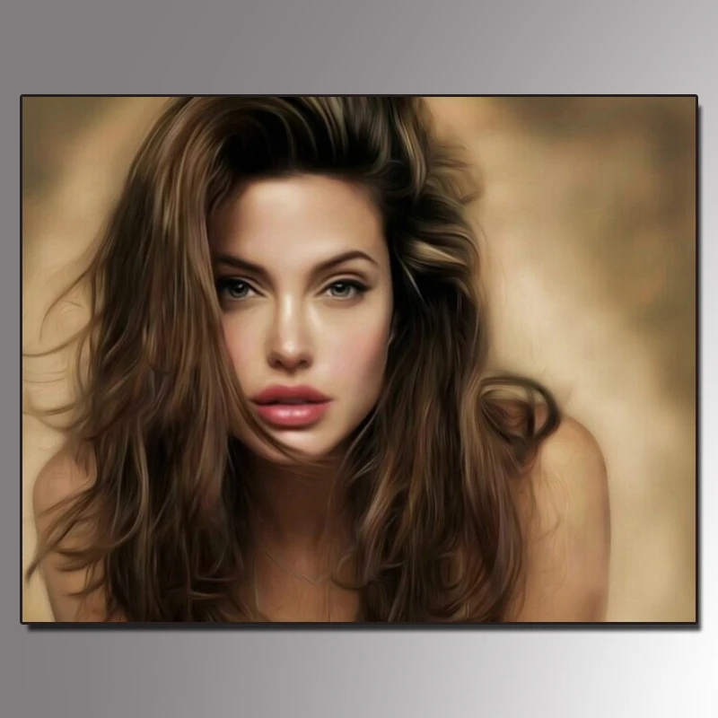 5D Diy diamond painting film star Angelina Jolie diamond embroidery rhinestone painting children making handmade gifts
5D Diy diamond painting film star Angelina Jolie diamond embroidery rhinestone painting children making handmade gifts