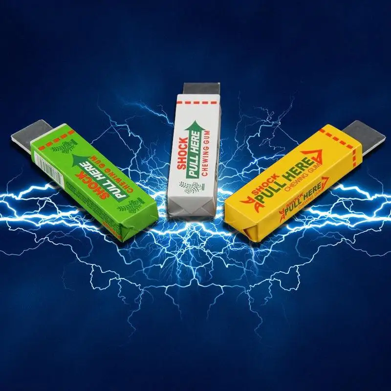 New Safety Trick Joke Toy Electric Shocker Practical Joke Fantastic Toy Chewing Gum Toy Shocking Fantastic Aniti-stress Fun Toys
New Safety Trick Joke Toy Electric Shocker Practical Joke Fantastic Toy Chewing Gum Toy Shocking Fantastic Aniti-stress Fun Toys
