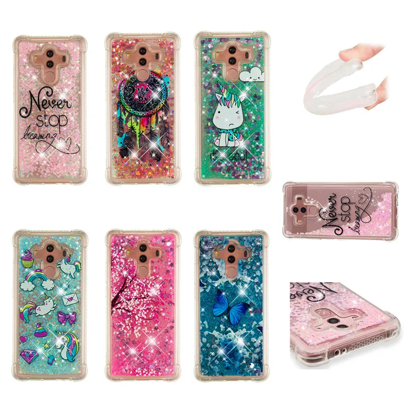 P Smart Phone Case For Huawei P20 Lite Mate10 Lite Cases Glitter 3D cute Soft TPU Silicone Case For Huawei P8 P9Lite 2017 Covers (2)