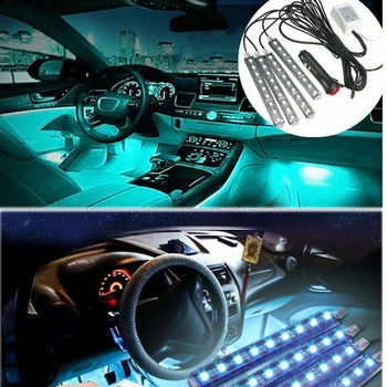 2019 2019 Car styling Decoration Light Wireless Remote/Voice Control Interior Floor Foot Cigarette LED Atmosphere RGB Neon Strip
2019 2019 Car styling Decoration Light Wireless Remote/Voice Control Interior Floor Foot Cigarette LED Atmosphere RGB Neon Strip