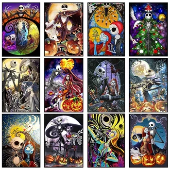 Diamond Embroidery 5d Painting Nightmare Before Christmas Jack and Sally DIY Full Square Drill Diamant Painting Crystal Mosaic
Diamond Embroidery 5d Painting Nightmare Before Christmas Jack and Sally DIY Full Square Drill Diamant Painting Crystal Mosaic