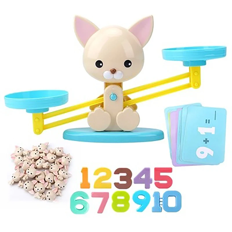 Children Math Enlightenment Digital Addition Subtraction Educational Toys Cartoon Animal Balance Math Game Toy
Children Math Enlightenment Digital Addition Subtraction Educational Toys Cartoon Animal Balance Math Game Toy
