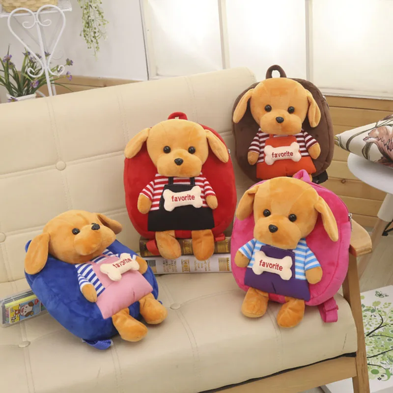 Baby Plush Cartoon Dog Backpacks Boys Girls Cute Soft Bags Kids Kindergarten Children School Bags 2-6Years Lovely Gift Toys Bag
Baby Plush Cartoon Dog Backpacks Boys Girls Cute Soft Bags Kids Kindergarten Children School Bags 2-6Years Lovely Gift Toys Bag