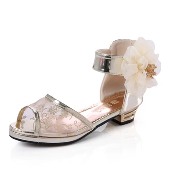 Mudipanda Girls Sandals Kids Princess Shoes High Heel Sandals Peep-toe Silk Lace Flower Children Shoes For Girls Party Sandalias
Mudipanda Girls Sandals Kids Princess Shoes High Heel Sandals Peep-toe Silk Lace Flower Children Shoes For Girls Party Sandalias