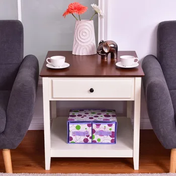 Giantex Wood Side Table End Table Night Stand Coffee Table with Drawer and Shelf Square Home Furniture HW56281
Giantex Wood Side Table End Table Night Stand Coffee Table with Drawer and Shelf Square Home Furniture HW56281